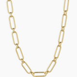 Zoey Statement Link Necklace  - by Gorjana