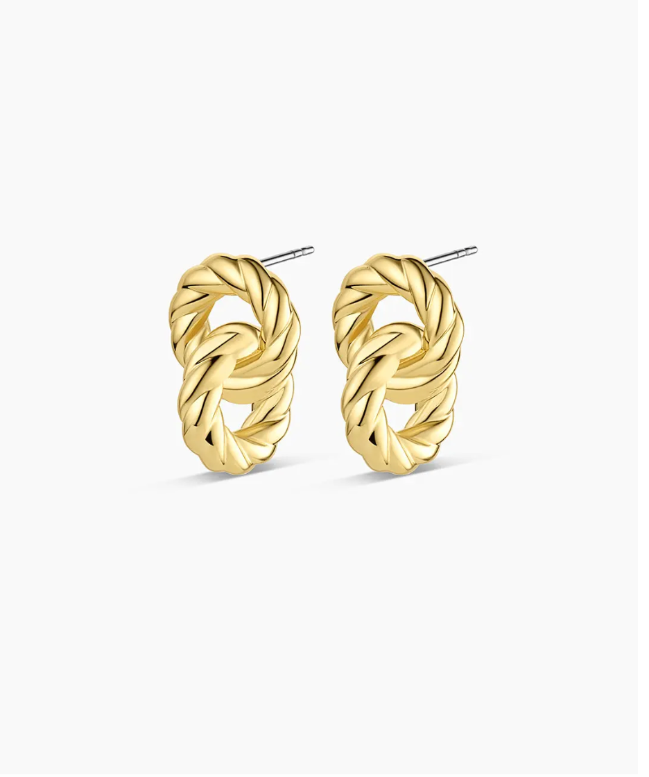 Crew Helium Earrings - Gold by Gorjana