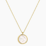 Zodiac Necklace - MOP Gold - by Gorjana Capricorn