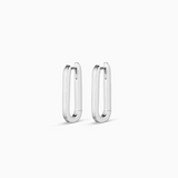 Parker Huggies Earrings - Silver - By Gorjana