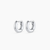 Lou Huggie Earrings - Silver by Gorjana