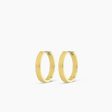 Rose Hoop Earrings - by Gorjana