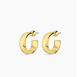 Paseo Small Hoop Earrings - Gold - By Gorjana