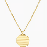 Sunset Coin Gold Necklace - by Gorjana