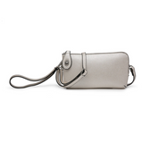 Kendall Convertible Cross Body Purse or Wristlet  -  Pearl