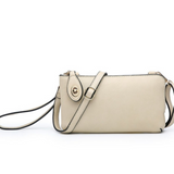 Kendall Convertible Cross Body Purse or Wristlet  -  Beige