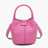 Farrah Bucket Bag - Bubblegum Pink
