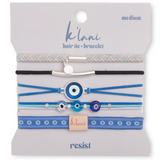 Mixed 5 Pack Hair Ties - Resist - K'lani Hairties