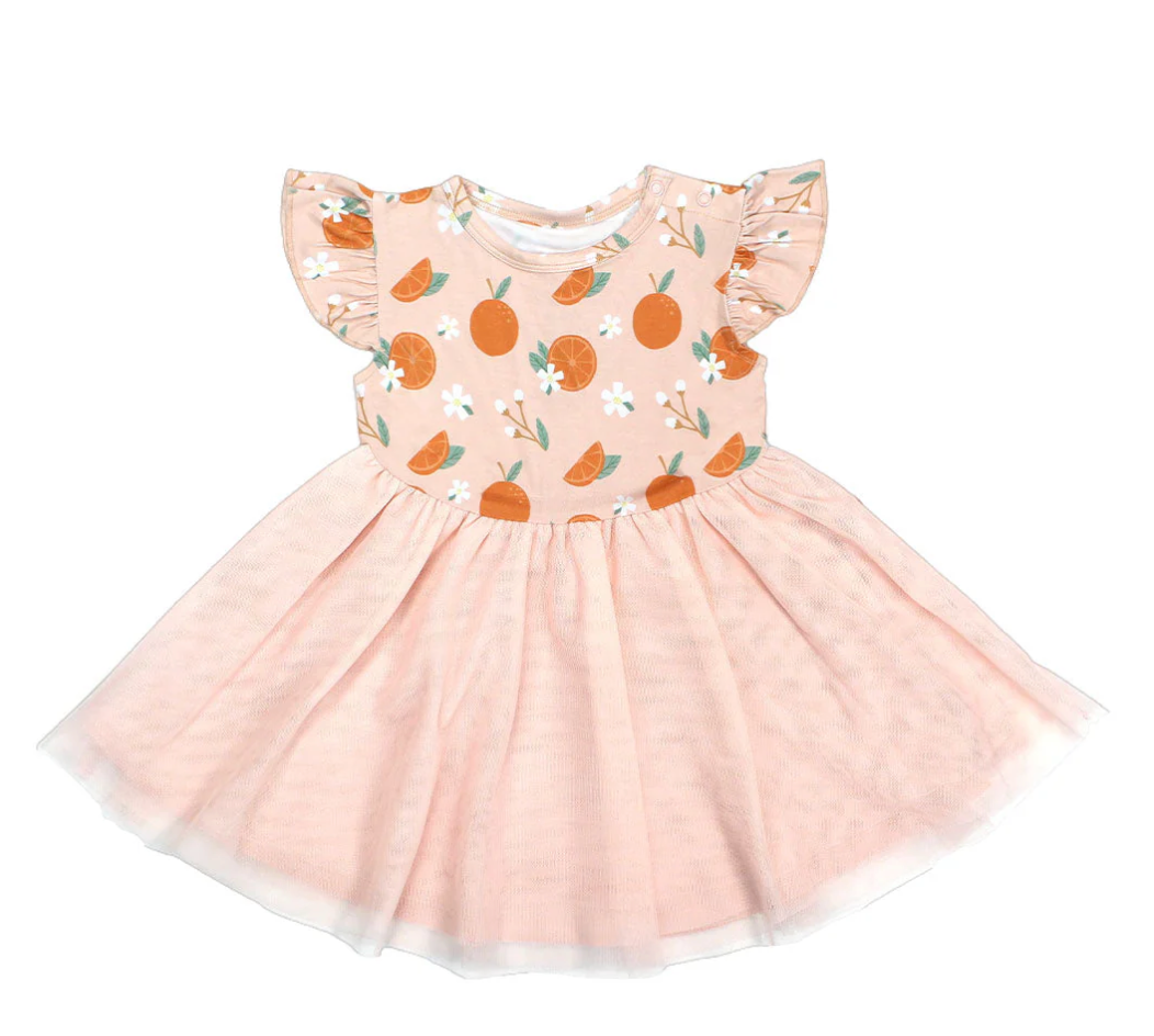 Tulle Twirl Toddler Sundress -Freshly Squeezed - Emerson
