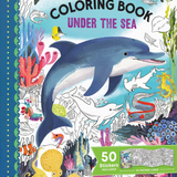 Under the Sea Fold-Out Coloring Book