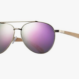Polarized Mirror Aviator Sunglasses  Assorted 7905