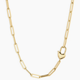 Heart Padlock Necklace