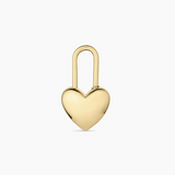 Heart Padlock Charm  - by Gorjana
