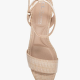 Beauties - Short Block Heels - Straw Natural by Chinese Laundry