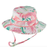 Baby Girls Bucket Hat - Gabi - White