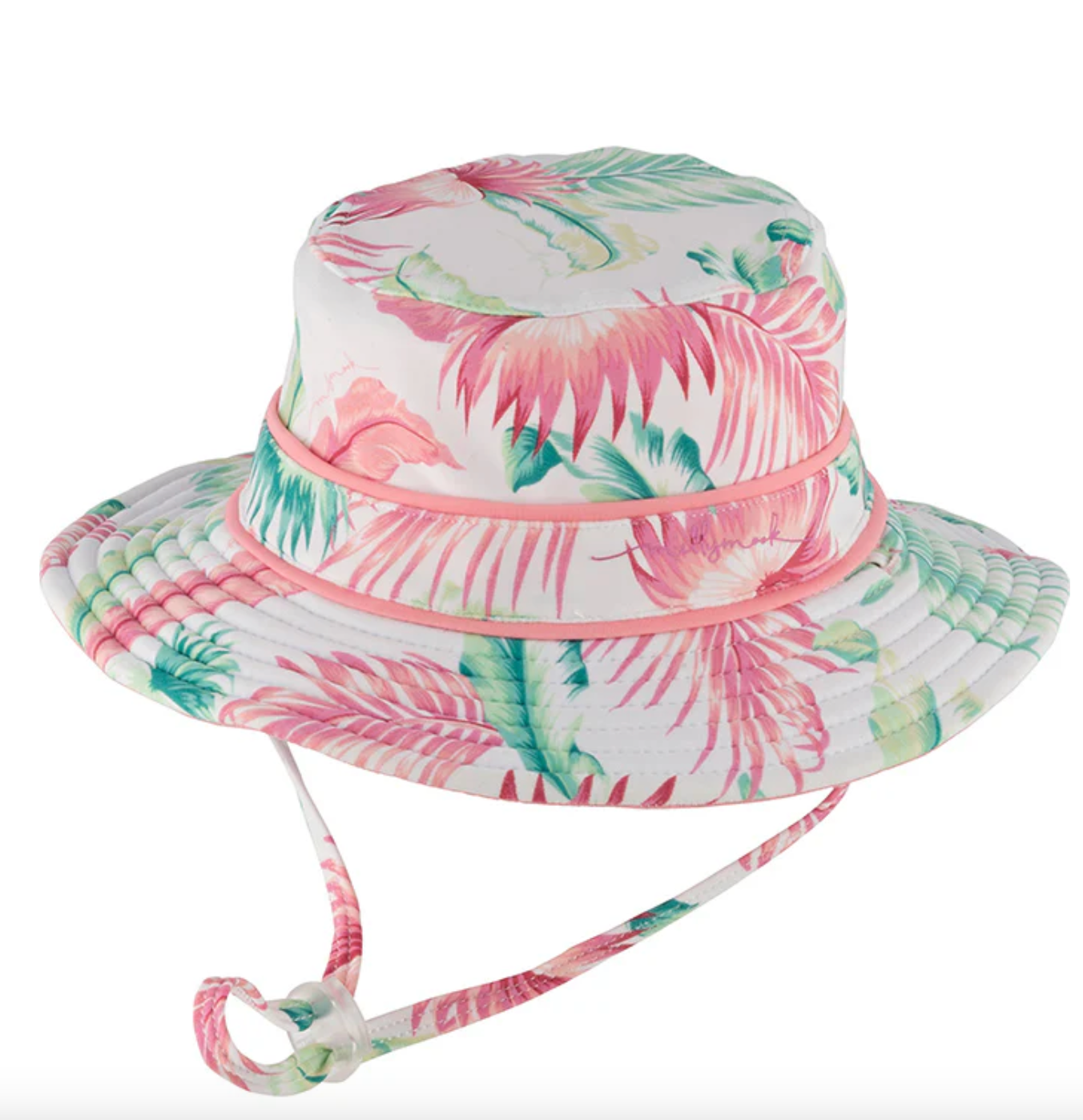 Baby Girls Bucket Hat - Gabi - White