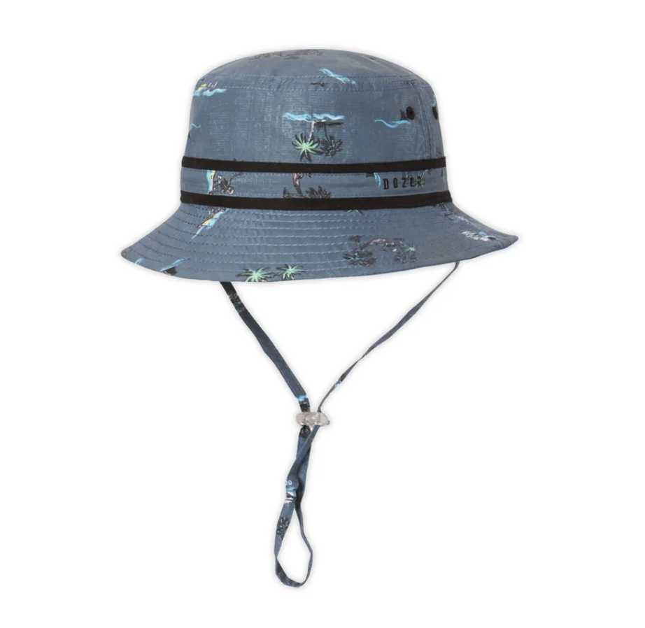 Boys Bucket Hat - Bare Bones - Blue