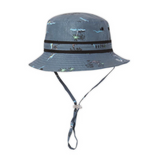 Boys Bucket Hat - Bare Bones - Blue