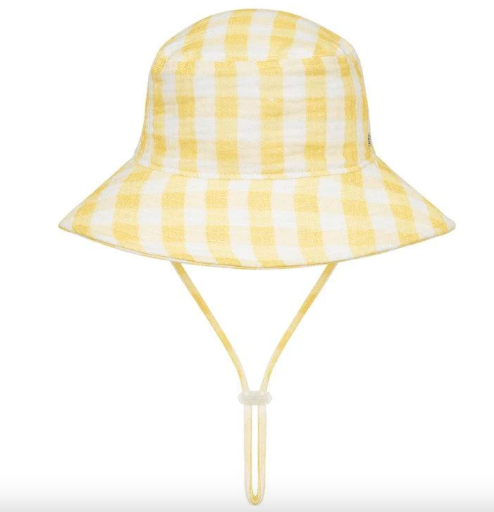 Girls Floppy Hat - Chelsea - Lemon