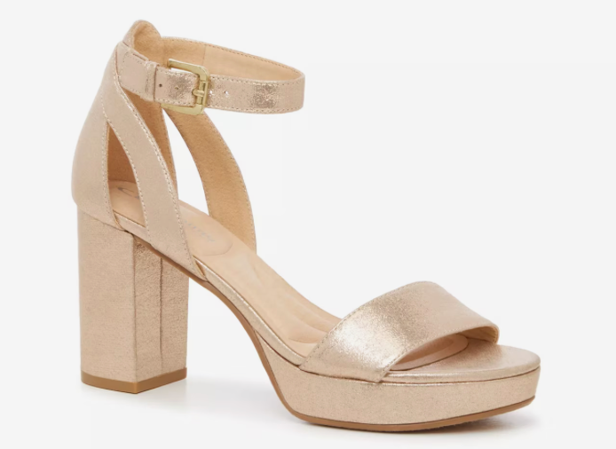 Go On Platform Heels - Starstone Light Gold -Chinese Laundry