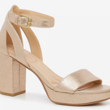 Go On Platform Heels - Starstone Light Gold -Chinese Laundry