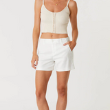 Sandie Shorts - Stillwater White by Level 99