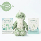 Narwhal Kin & Book Boxed Set by Slumberkins
