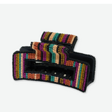 Lola varigated stripes claw jewel tone