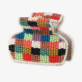 Gia petite multi-color checked claw multi-check