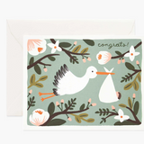 Rifle Paper Co Card - Congrats Stork