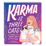 Karma is Three Cats Book - Taylor Swift