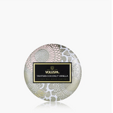 Mini Tin Candle Tahitian Coconut Vanilla  4.5oz