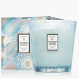 Large Glass Jar  Hearth Candle  w/ 3 Wicks - California Summers