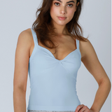 Double Twist Top - Full Length by NikiBiki - Breezy Blue