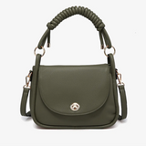 Effie Satchel Bag in Olive
