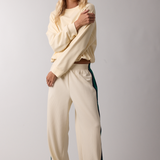 Bubble Hem Terry Sweatshirt - Butter Yellow