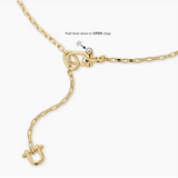 Atlas Delicate Lariat Necklace  - By Gorjana