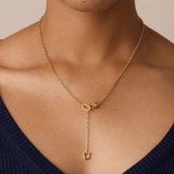 Atlas Delicate Lariat Necklace  - By Gorjana