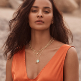 Lightning Strikes Coin Necklace  - By Gorjana