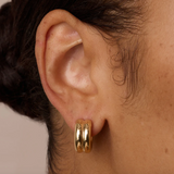 Lou Stacked Huggies By Gorjana