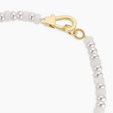 Harbor Statement Necklace - White Jade - By Gorjana