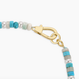 Harbor Statement Necklace - Turquoise - By Gorjana