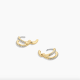 Shimmer Double Huggies By Gorjana