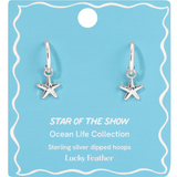 Ocean Life Earrings Collection by Lucky Feather