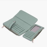 Macy Snap Wallet Clutch Purse - Light Gold