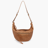 Leigh Hobo Bag in Caramel Brown