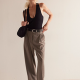 Sleek Plunge Cami by Free People - Black