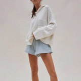 Lakeside Hoodie Sweatshirt - Free People - Marshmellow