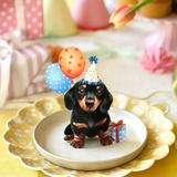 Birthday Puppy - Mini Pop Up Greeting Card