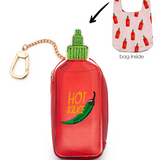 Hot Sauce - 2 in 1 Bag Charm & Shopping Bag